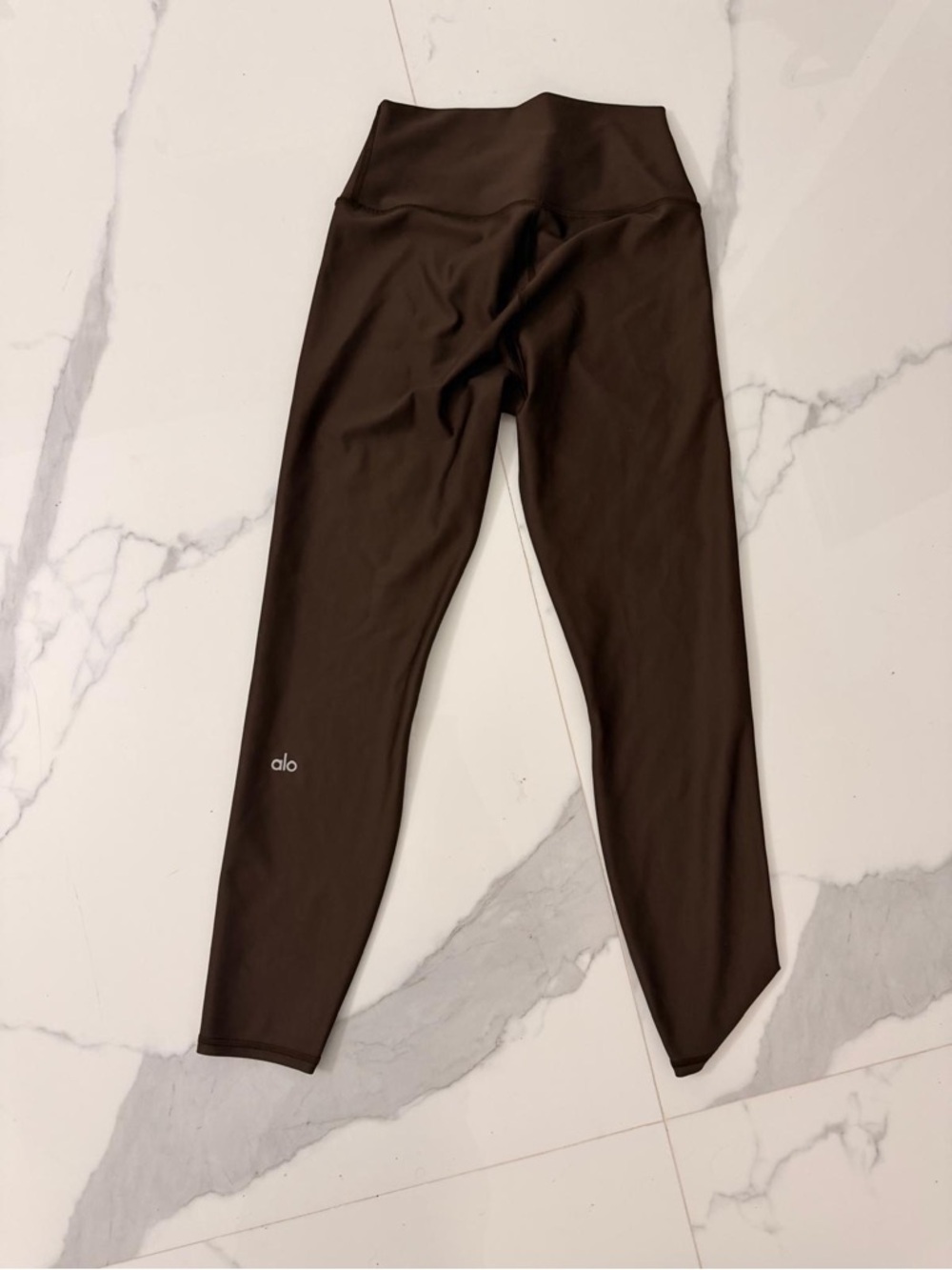 ALO Yoga Dark Brown High-Waist Leggings